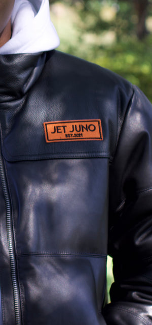 Jet Juno Pebble Leather Product shot